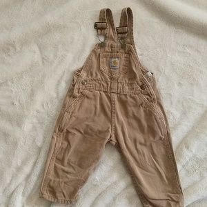 Carhartt baby overall faded tan cute vintage style